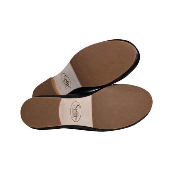 Sofft Womens 7 Kadyn Leather Chain Loafer in Black NEW - Picture 10 of 11